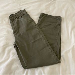 ASOS Green Wide Leg Pant